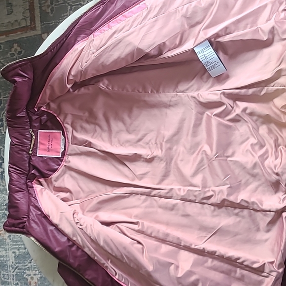 Kate Spade Plum Quilted Jacket - Picture 7 of 11